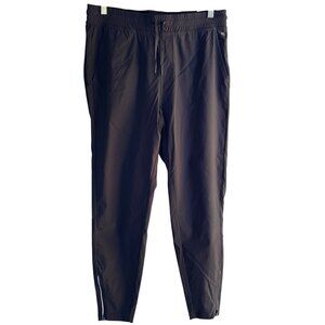Kenneth Cole Charcoal Gray Active Slim Fit Mens  Tech Joggers Size L Lightweight